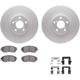 Purchase Top-Quality DYNAMIC FRICTION COMPANY - 4512-13079 - Front Disc Brake Kit pa3