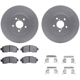 Purchase Top-Quality DYNAMIC FRICTION COMPANY - 4512-13083 - Front Disc Brake Kit pa1