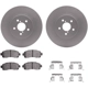 Purchase Top-Quality DYNAMIC FRICTION COMPANY - 4512-13083 - Front Disc Brake Kit pa5