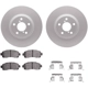 Purchase Top-Quality DYNAMIC FRICTION COMPANY - 4512-13084 - Front Disc Brake Kit pa4