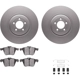 Purchase Top-Quality DYNAMIC FRICTION COMPANY - 4512-20045 - Brake Kit pa4