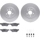 Purchase Top-Quality DYNAMIC FRICTION COMPANY - 4512-20058 - Front Disc Brake Kit pa1