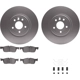 Purchase Top-Quality DYNAMIC FRICTION COMPANY - 4512-20058 - Front Disc Brake Kit pa2