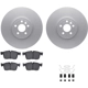 Purchase Top-Quality DYNAMIC FRICTION COMPANY - 4512-20061 - Front Disc Brake Kit pa1
