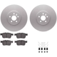 Purchase Top-Quality DYNAMIC FRICTION COMPANY - 4512-20061 - Front Disc Brake Kit pa2