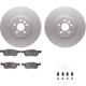 Purchase Top-Quality DYNAMIC FRICTION COMPANY - 4512-20070 - Front Disc Brake Kit pa4