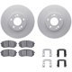 Purchase Top-Quality DYNAMIC FRICTION COMPANY - 4512-21073 - Front Disc Brake Kit pa1