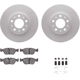Purchase Top-Quality DYNAMIC FRICTION COMPANY - 4512-27066 - Front Brake Kit pa3