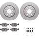 Purchase Top-Quality DYNAMIC FRICTION COMPANY - 4512-27070 - Front Brake Kit pa3