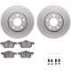 Purchase Top-Quality DYNAMIC FRICTION COMPANY - 4512-27073 - Front Disc Brake Kit pa2