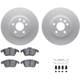 Purchase Top-Quality DYNAMIC FRICTION COMPANY - 4512-27096 - Front Disc Brake Kit pa1