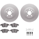 Purchase Top-Quality DYNAMIC FRICTION COMPANY - 4512-27096 - Front Disc Brake Kit pa5