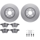 Purchase Top-Quality DYNAMIC FRICTION COMPANY - 4512-27097 - Front Disc Brake Kit pa1