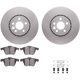 Purchase Top-Quality DYNAMIC FRICTION COMPANY - 4512-27097 - Front Disc Brake Kit pa3