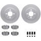 Purchase Top-Quality DYNAMIC FRICTION COMPANY - 4512-31141 - Front Disc Brake Kit pa1