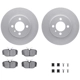 Purchase Top-Quality DYNAMIC FRICTION COMPANY - 4512-31143 - Front Disc Brake Kit pa1