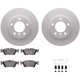 Purchase Top-Quality DYNAMIC FRICTION COMPANY - 4512-31150 - Front Disc Brake Kit pa3