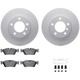Purchase Top-Quality DYNAMIC FRICTION COMPANY - 4512-31158 - Front Disc Brake Kit pa1