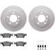 Purchase Top-Quality DYNAMIC FRICTION COMPANY - 4512-31158 - Front Disc Brake Kit pa5