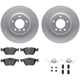 Purchase Top-Quality DYNAMIC FRICTION COMPANY - 4512-31226 - Front Disc Brake Kit pa1