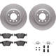 Purchase Top-Quality DYNAMIC FRICTION COMPANY - 4512-31226 - Front Disc Brake Kit pa3
