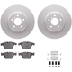 Purchase Top-Quality DYNAMIC FRICTION COMPANY - 4512-31229 - Front Disc Brake Kit pa5