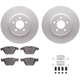 Purchase Top-Quality DYNAMIC FRICTION COMPANY - 4512-31230 - Front Disc Brake Kit pa5