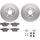 Purchase Top-Quality DYNAMIC FRICTION COMPANY - 4512-31233 - Front Disc Brake Kit pa2