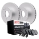 Purchase Top-Quality DYNAMIC FRICTION COMPANY - 4512-31237 - Front Disc Brake Kit pa2