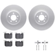 Purchase Top-Quality DYNAMIC FRICTION COMPANY - 4512-31253 - Front Disc Brake Kit pa1