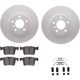 Purchase Top-Quality Front Disc Brake Kit by DYNAMIC FRICTION COMPANY - 4512-31287 pa1