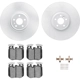 Purchase Top-Quality DYNAMIC FRICTION COMPANY - 4512-31300 - Front Disc Brake Kit pa3