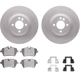 Purchase Top-Quality DYNAMIC FRICTION COMPANY - 4512-32027 - Front Brake Kit pa3