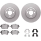 Purchase Top-Quality DYNAMIC FRICTION COMPANY - 4512-32034 - Front Disc Brake Kit pa3