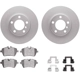 Purchase Top-Quality Front Disc Brake Kit by DYNAMIC FRICTION COMPANY - 4512-32038 pa2
