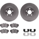 Purchase Top-Quality DYNAMIC FRICTION COMPANY - 4512-39037 - Front Disc Brake Kit pa3