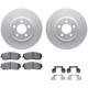 Purchase Top-Quality DYNAMIC FRICTION COMPANY - 4512-39040 - Front Disc Brake Kit pa1