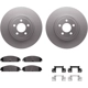 Purchase Top-Quality DYNAMIC FRICTION COMPANY - 4512-39043 - Front Disc Brake Kit pa2