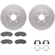 Purchase Top-Quality DYNAMIC FRICTION COMPANY - 4512-39056 - Front Disc Brake Kit pa4