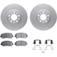 Purchase Top-Quality DYNAMIC FRICTION COMPANY - 4512-39060 - Front Disc Brake Kit pa1