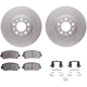 Purchase Top-Quality DYNAMIC FRICTION COMPANY - 4512-39060 - Front Disc Brake Kit pa5