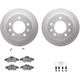 Purchase Top-Quality DYNAMIC FRICTION COMPANY - 4512-40097 - Front Disc Brake Kit pa2