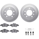 Purchase Top-Quality DYNAMIC FRICTION COMPANY - 4512-40098 - Front Disc Brake Kit pa1