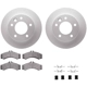 Purchase Top-Quality DYNAMIC FRICTION COMPANY - 4512-40100 - Front Disc Brake Kit pa5