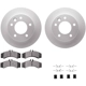 Purchase Top-Quality DYNAMIC FRICTION COMPANY - 4512-40101 - Front Disc Brake Kit pa3