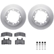Purchase Top-Quality DYNAMIC FRICTION COMPANY - 4512-40106 - Front Disc Brake Kit pa1