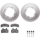 Purchase Top-Quality DYNAMIC FRICTION COMPANY - 4512-40106 - Front Disc Brake Kit pa3