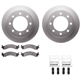 Purchase Top-Quality DYNAMIC FRICTION COMPANY - 4512-40124 - Front Brake Kit pa3