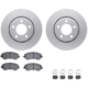 Purchase Top-Quality DYNAMIC FRICTION COMPANY - 4512-40126 - Front Disc Brake Kit pa1