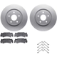Purchase Top-Quality DYNAMIC FRICTION COMPANY - 4512-40140 - Front Disc Brake Kit pa1